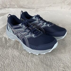 Asics Gel-Venture 10 Womens Shoes Size 9.5 Blue Running Trail Shoes 1012B759
